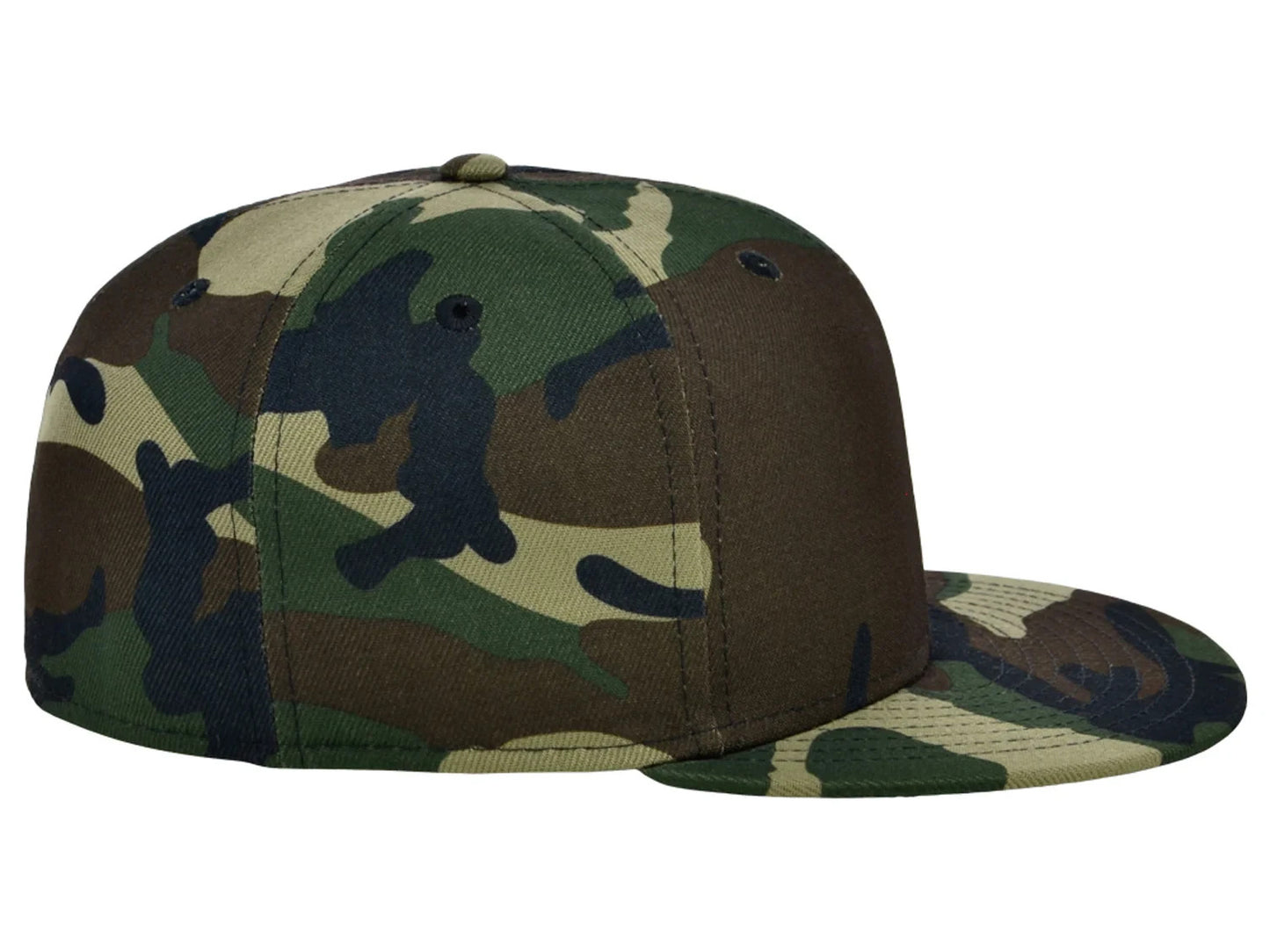 Crowns By Lids Camo Fitted Cap / Camo Green / RRP £23