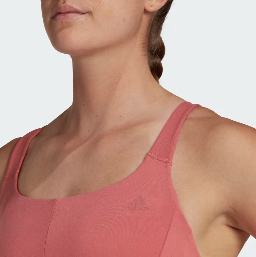 Adidas Womens Coreflow Medium Support Workout Bra / Red / RRP £38