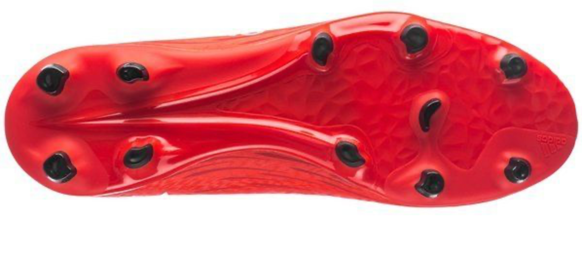 Adidas Mens 16.3 FG Football Boots / Solar Red / RRP £65