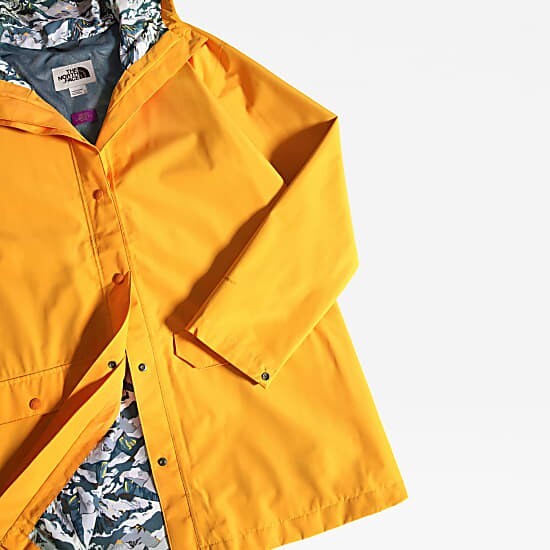 The North Face Womens Liberty Woodmont Rain Jacket / Gold / RRP £235