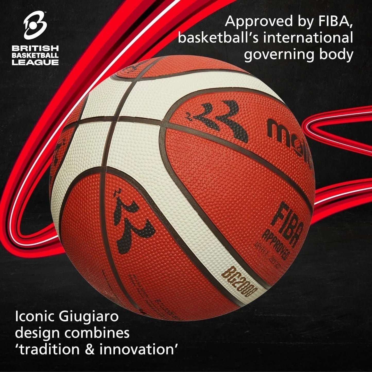 Molten Unbeatable Official BBL Basketball / Brand New / Size 7 / RRP £22