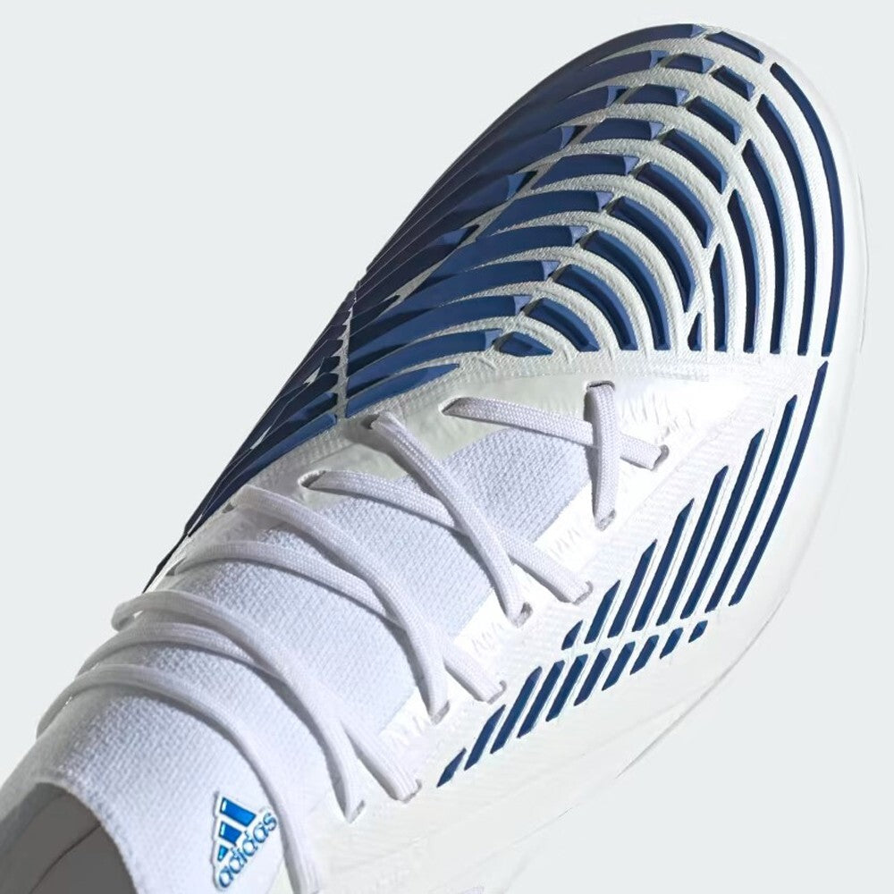 Adidas Unisex Predator Edge.1 Low FG Football Boots / White Blue / RRP £180
