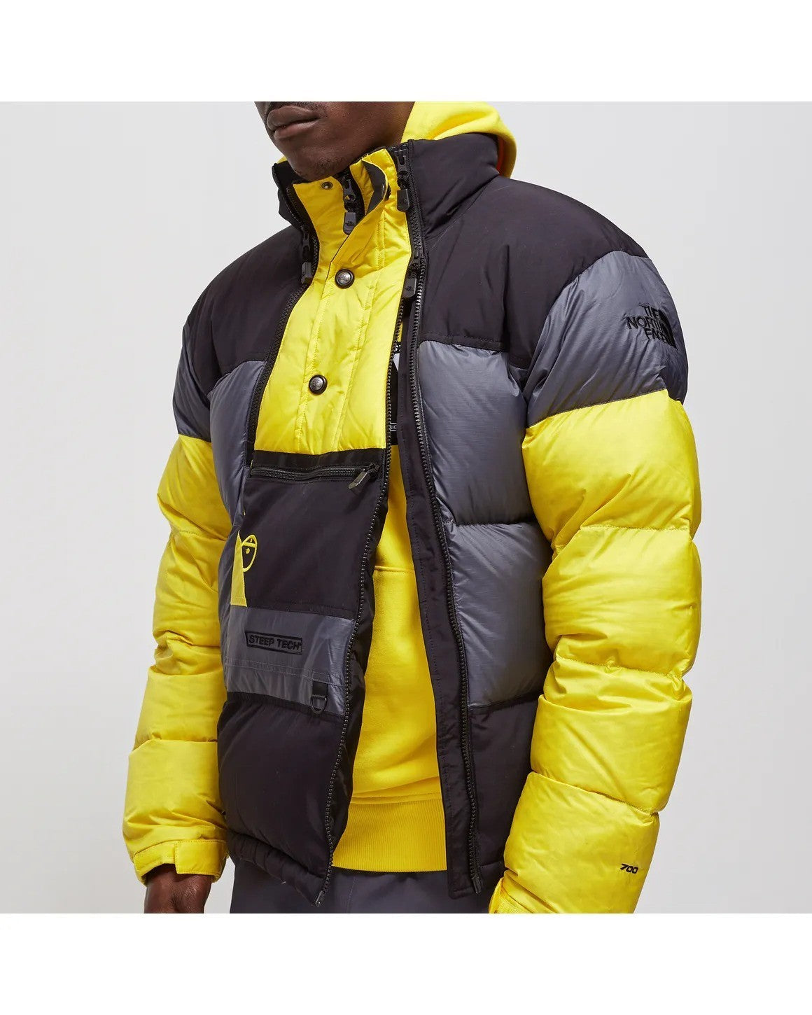 The North Face Mens Steep Tech Down Jacket / Vanadis Grey / RRP £280