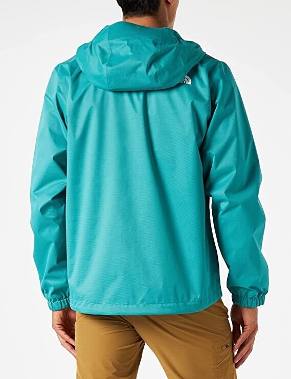 The North Face Men's Quest Hooded Rain Jacket / Porcelain Green / RRP £110