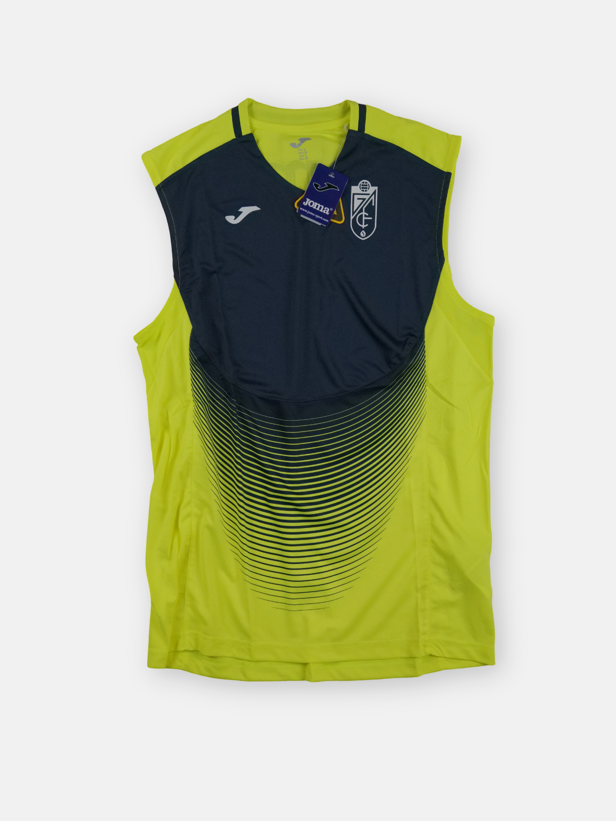 Joma Mens 2017-18 Granada Joma Training Football Vest / Yellow / RRP £29.99