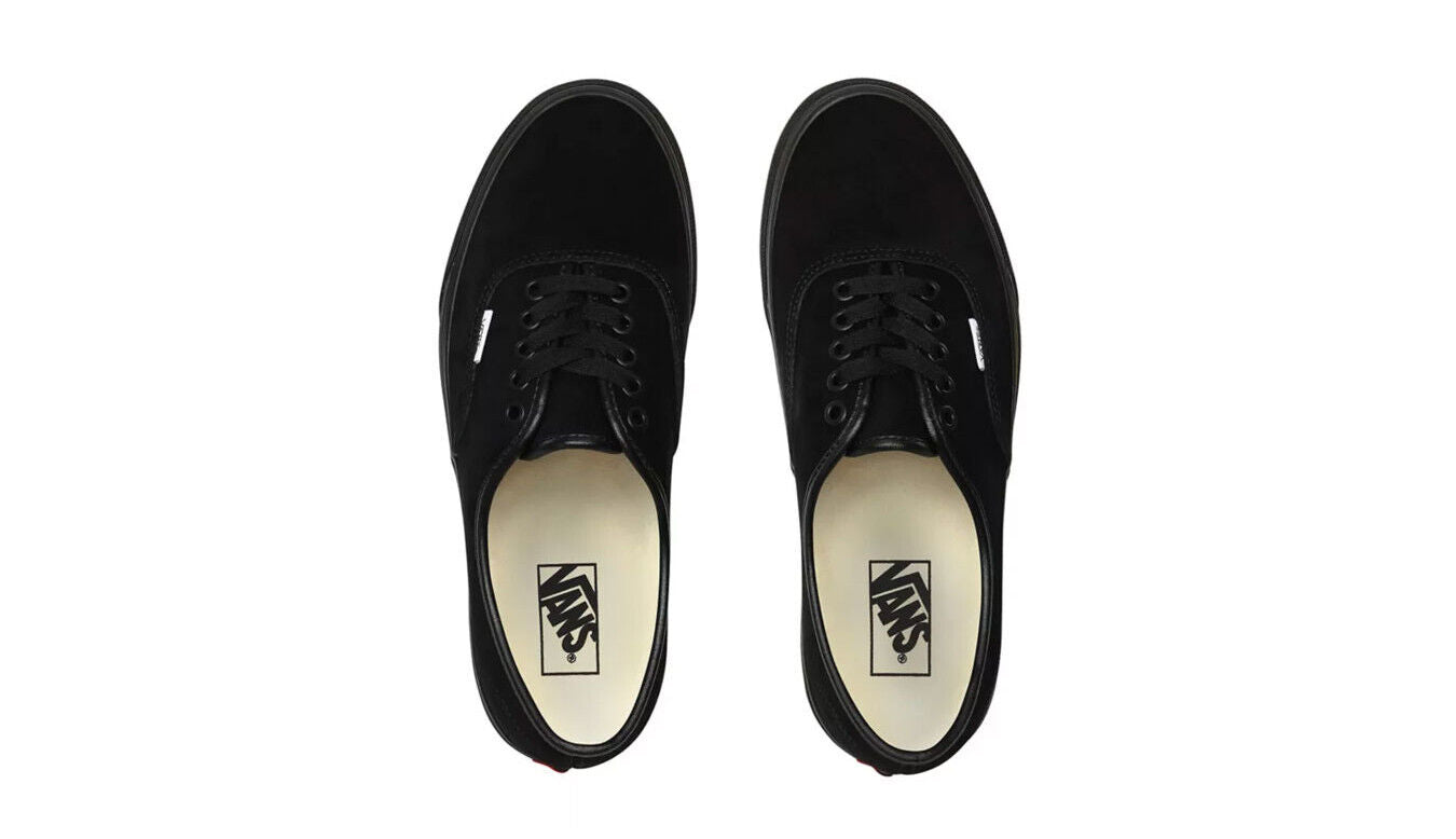 Vans Authentic Trainers / (Pig Suede) Black Black / Mens / RRP £60