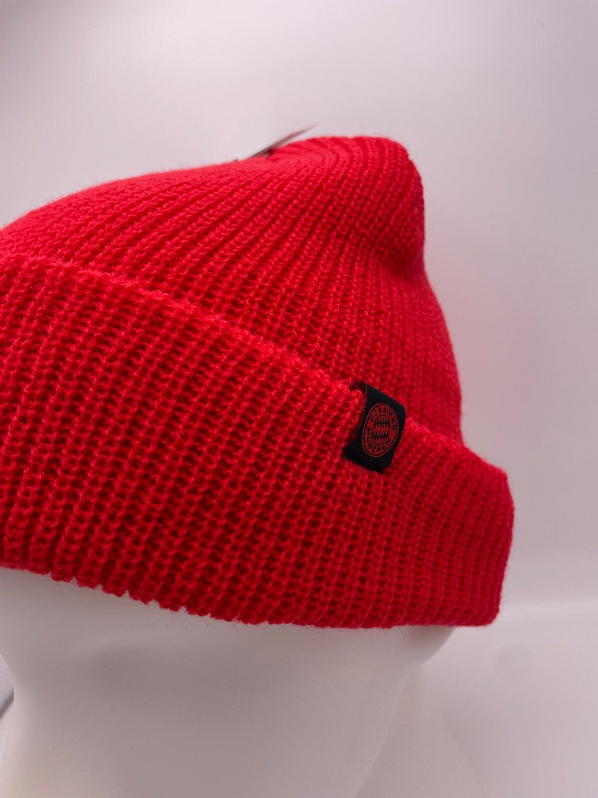 Bayern Munich Beanie Knit Hat / Red / RRP £24