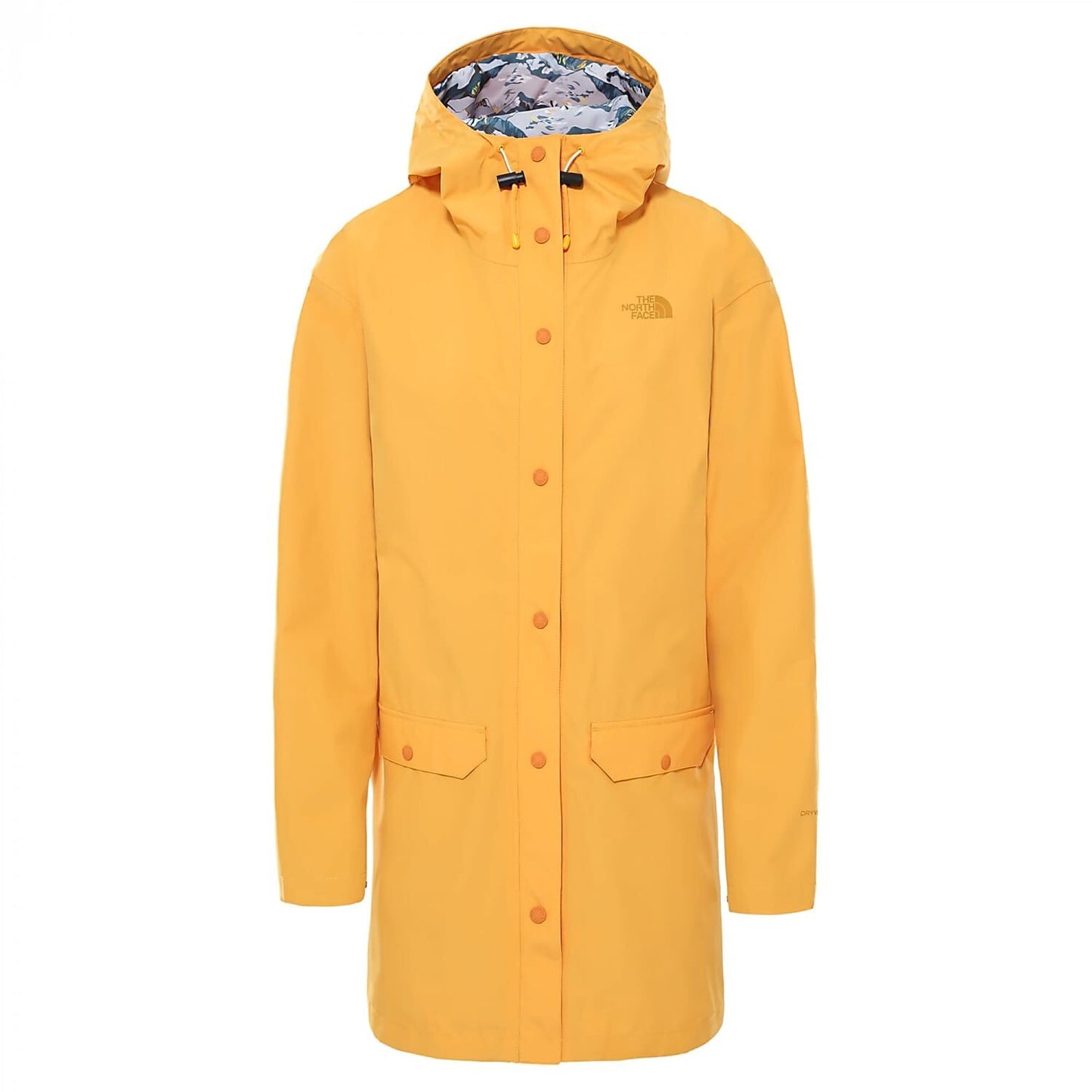 The North Face Womens Liberty Woodmont Rain Jacket / Gold / RRP £235