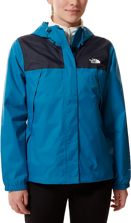 The North Face Women's Antora Hooded Rain Jacket Coat / Navy Blue / RRP £100