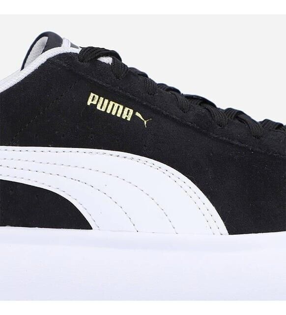 Puma Women's Suede Mayu Trainers / Black White / RRP £80