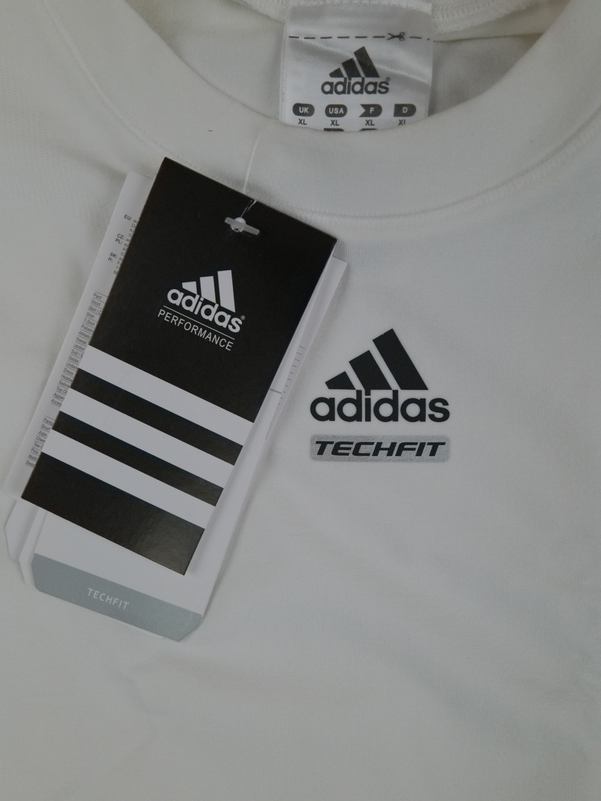 Adidas Mens 2012-14 Scotland Player Issue Compression Top / White / RRP £29.99