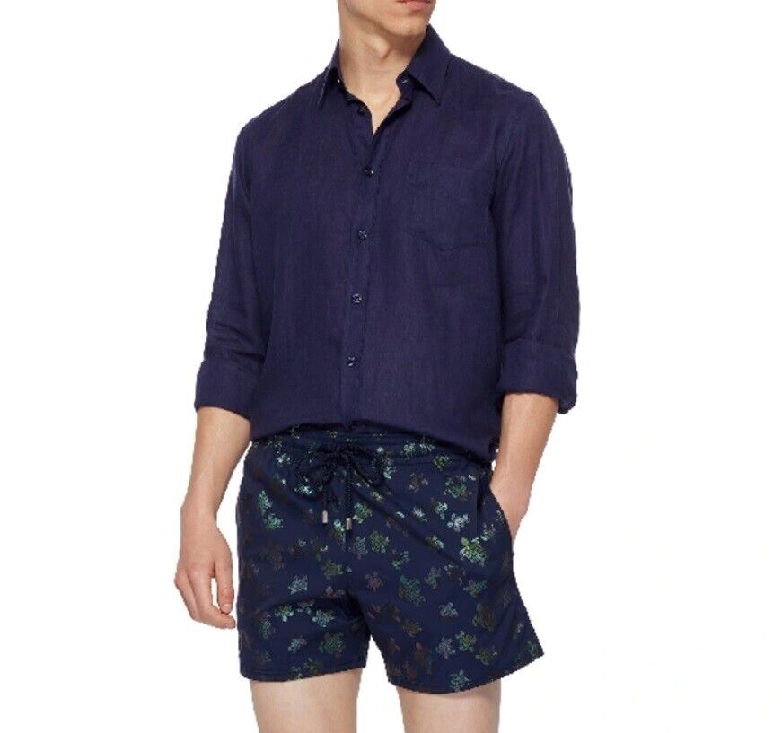 Vilebrequin Swim Shorts / Men’s / Moorise / Navy / RRP £215