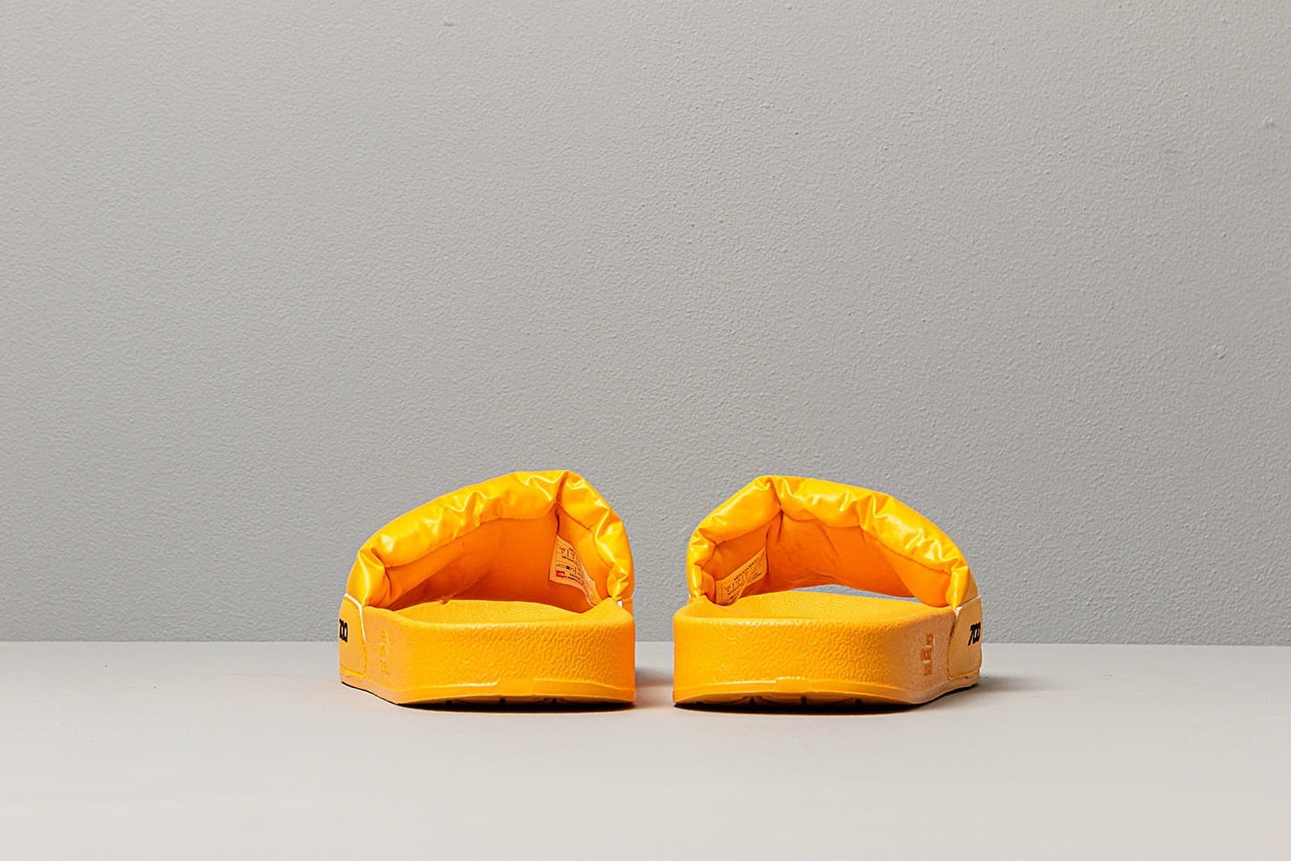 The North Face Womens Nuptse Slide / TNF Yellow/TNF Black / RRP £35