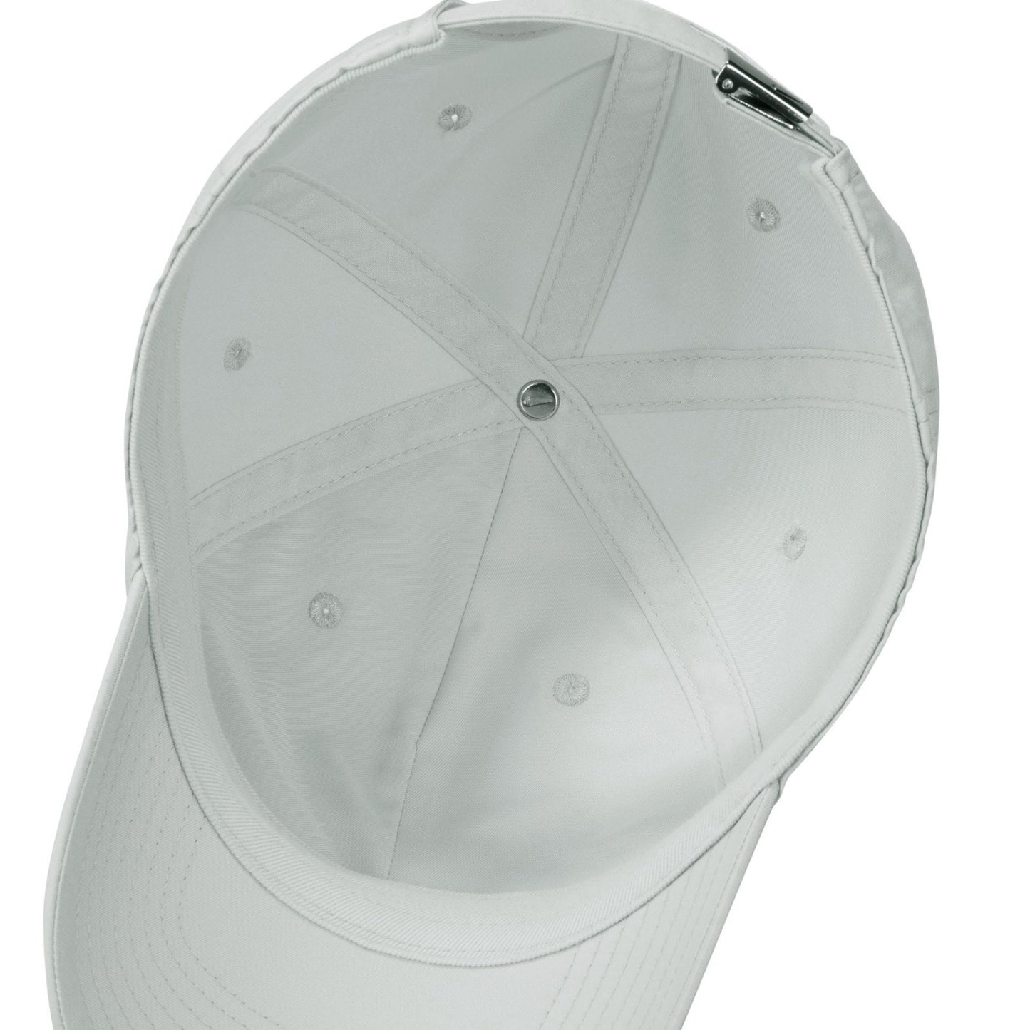 Nike Adult Dri-FIT Club Cap Metal Swoosh / Grey / RRP £25