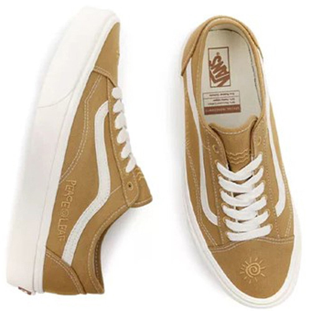 Vans Eco Theory Old Skool Tapered Trainers / Beige / RRP £75