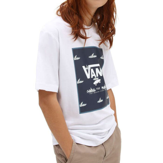 Vans Kids Boys Print Box T-Shirt / White / RRP £25