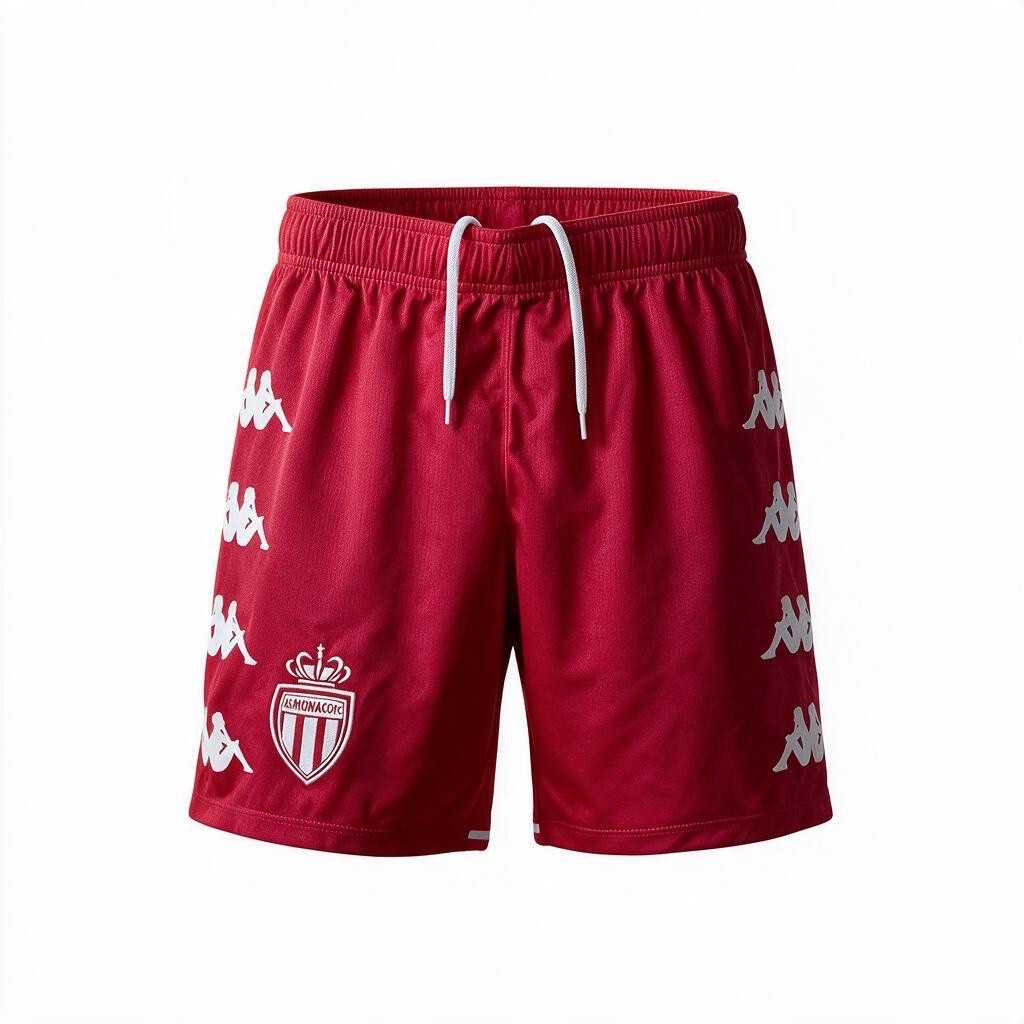 Kappa Mens Monaco Football Shorts / Red / RRP £35