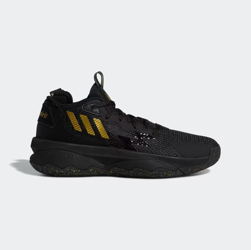 Adidas Unisex Dame 8 Goat Spirit Basketball Trainers / Black Gold / RRP £100