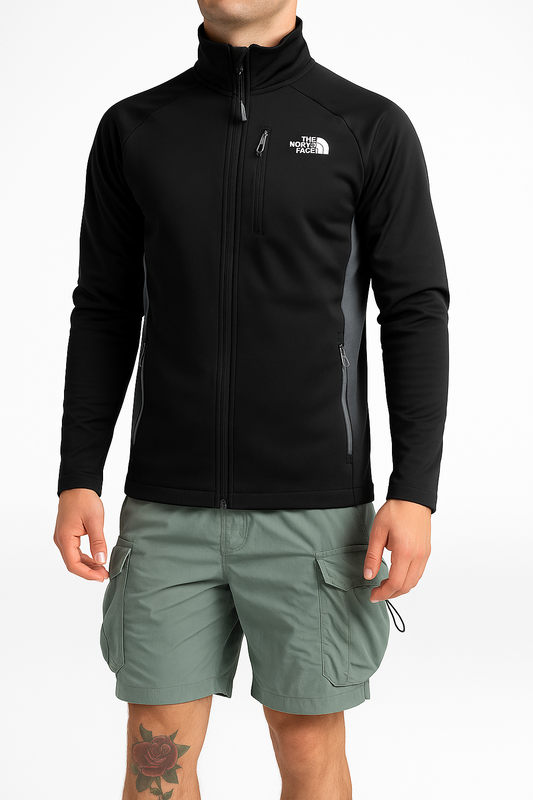The North Face Men's Outdoor Full Zip Hybrid Jacket / BNWT / Black / RRP £100