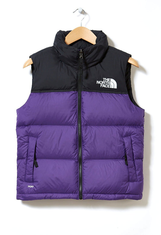 The North Face Womens 1996 Retro Nuptse Gilet Puffer Vest / Purple / RRP £250