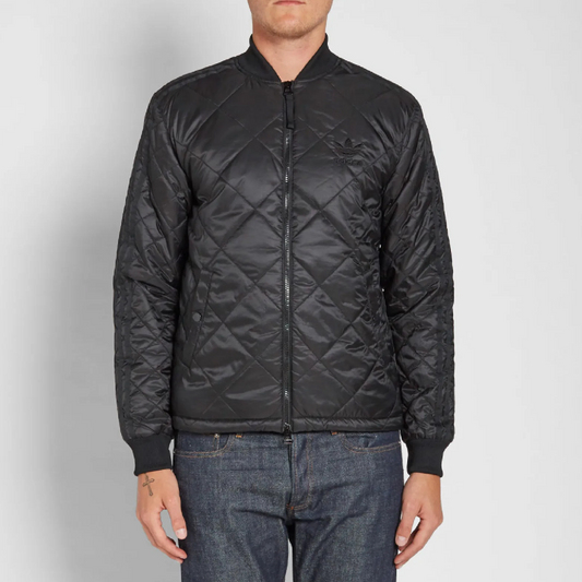 Adidas Mens Quilted Superstar Jacket / Black / RRP £75