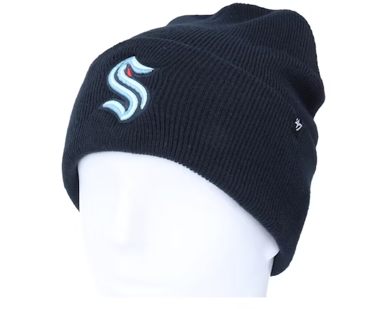 Seattle Kraken Winter Beanie Hat / NHL / Navy Blue / RRP £25