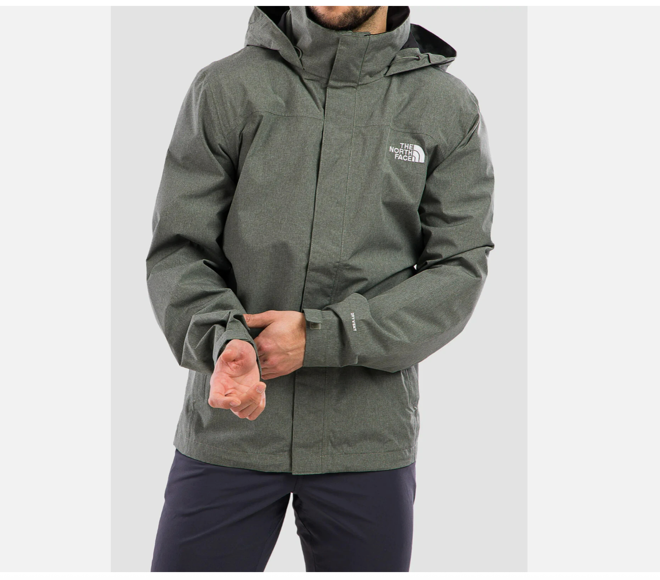 The North Face Mens Sangro Jacket / Agave Green Dark Heather / RRP £120
