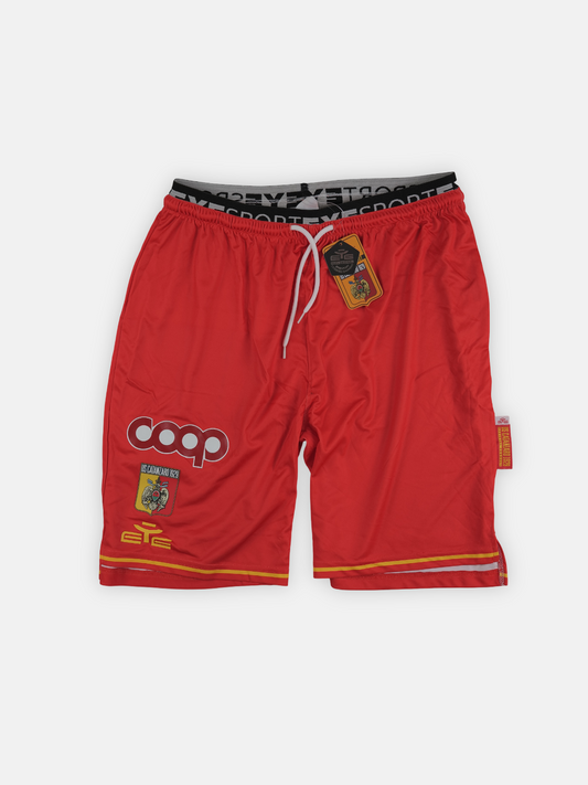 Eye Mens 2021-22 Catanzaro Home Football Shorts / Red / RRP £24.99