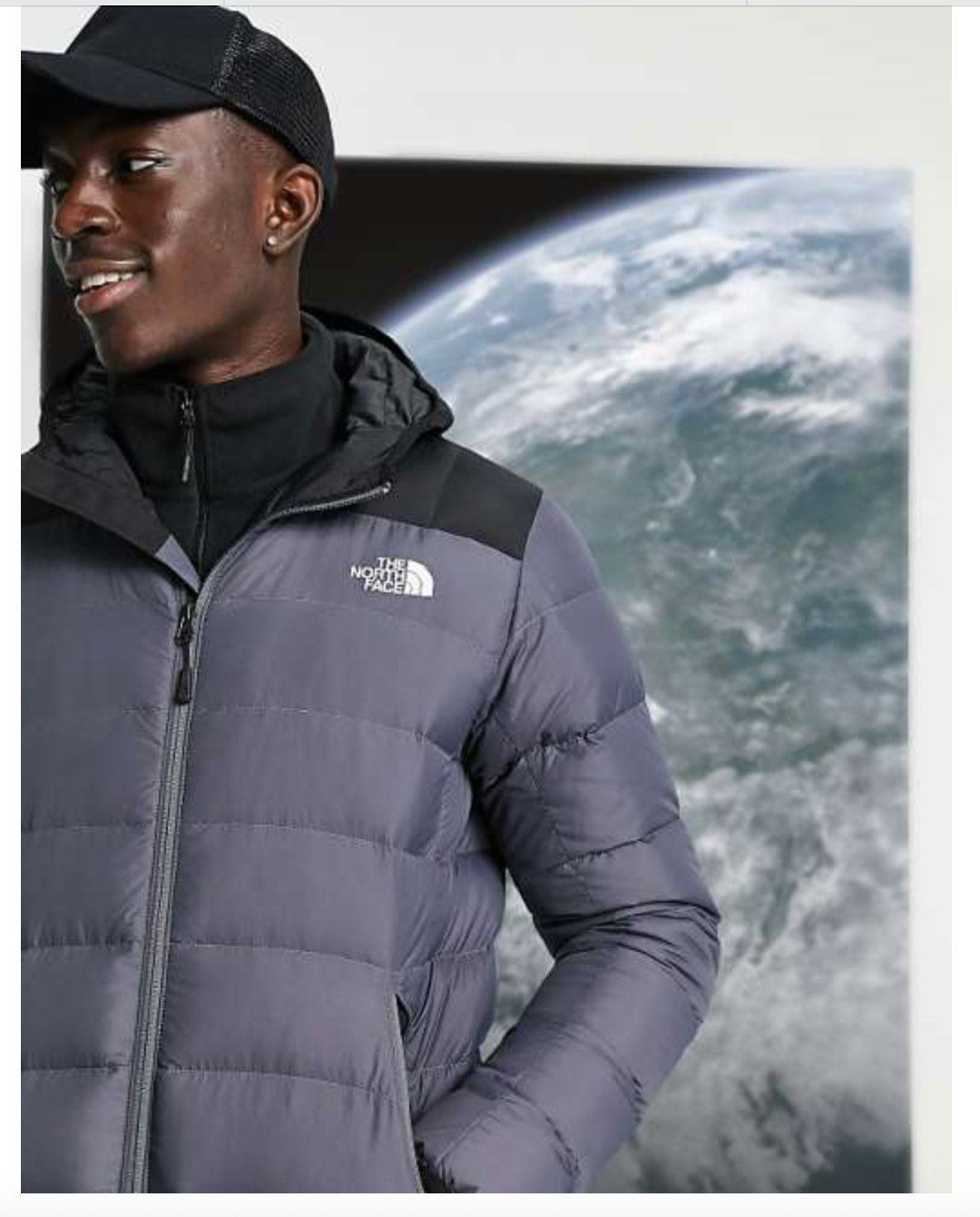 The North Face Mens La Paz Hooded Jacket / Vanadis Grey / RRP £210
