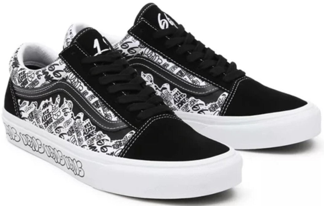 Vans Mens Old Skool Shoes / Black, White / RRP £75