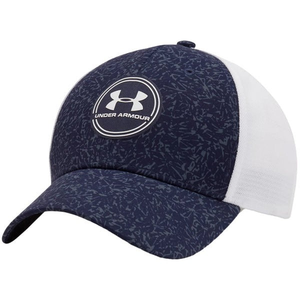 Under Armour Adults Isochill Driver Mesh Adjustable Cap / White Navy / RRP £30