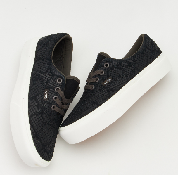 Vans Era Platform Trainers / Emboss Black / Unisex / RRP £65
