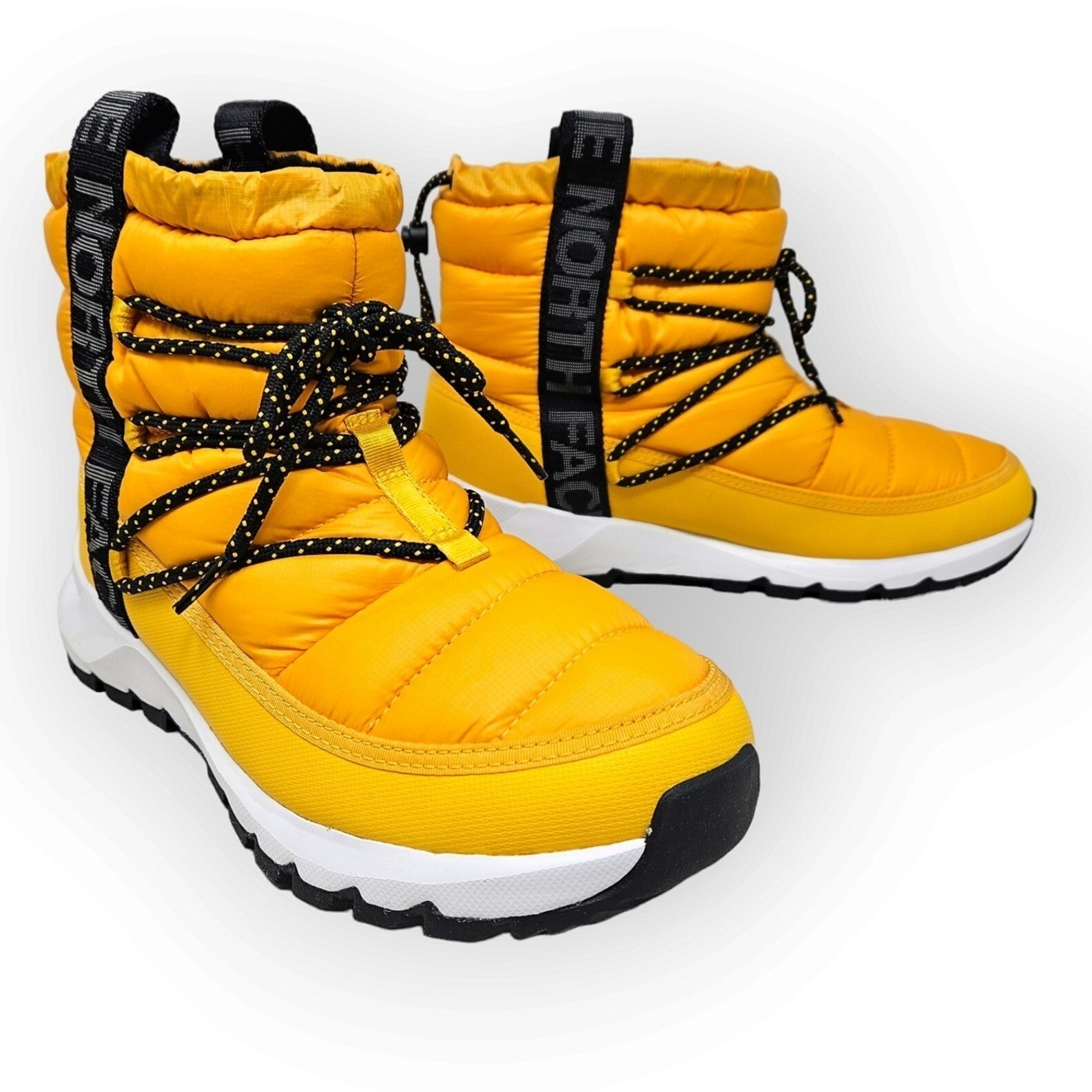 The North Face Womens Thermoball Lace 3 Boots / Summit Gold/TNF Black / RRP £100