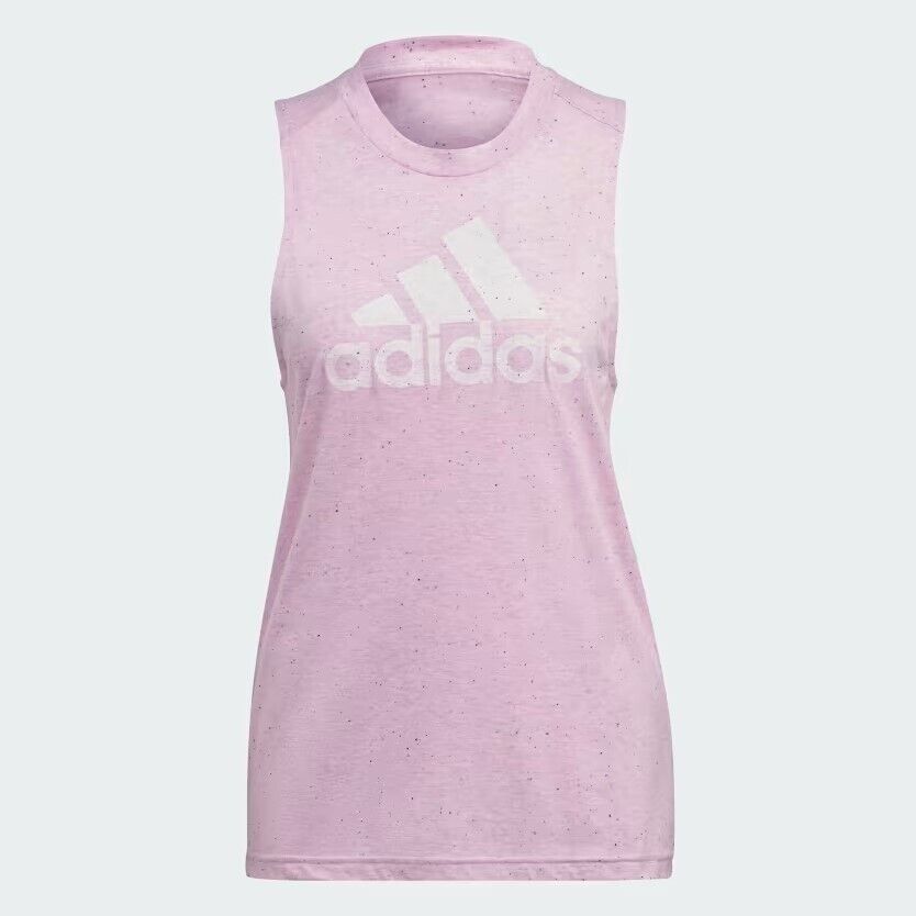 Adidas Womens Future Icon Winners 3.0 Tank Top / Pink / RRP £25