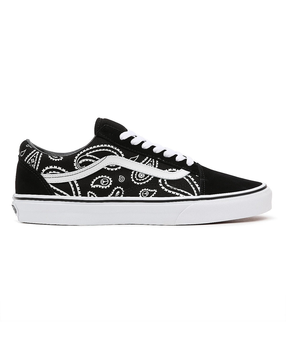 Vans Unisex Old Skool / Black White Paisley / RRP £70