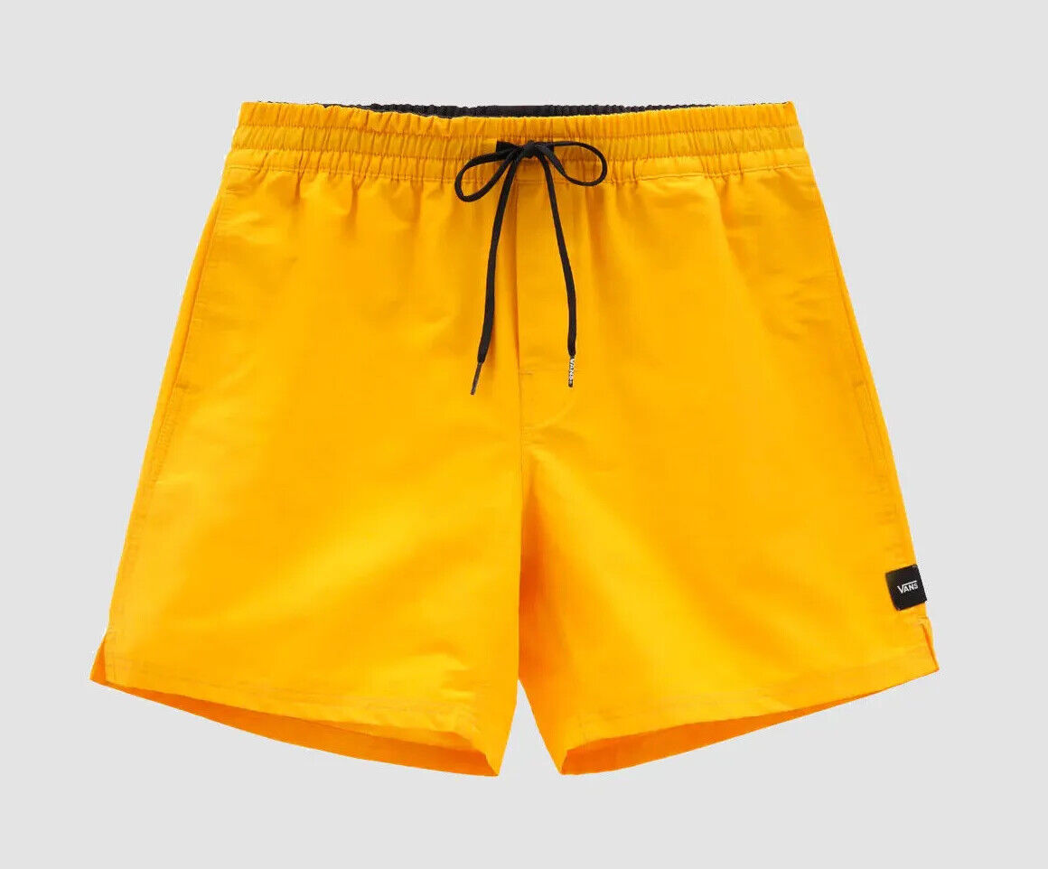 Vans Mens Primary Volley II Swim Shorts / Saffron Yellow / RRP £37