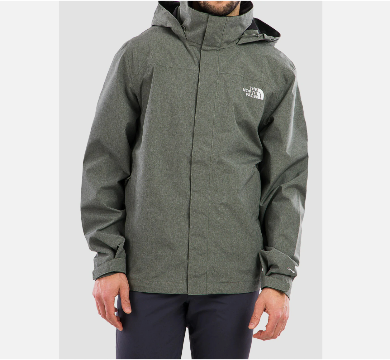 The North Face Mens Sangro Jacket / Agave Green Dark Heather / RRP £120