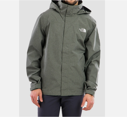 The North Face Mens Sangro Jacket / Agave Green Dark Heather / RRP £120