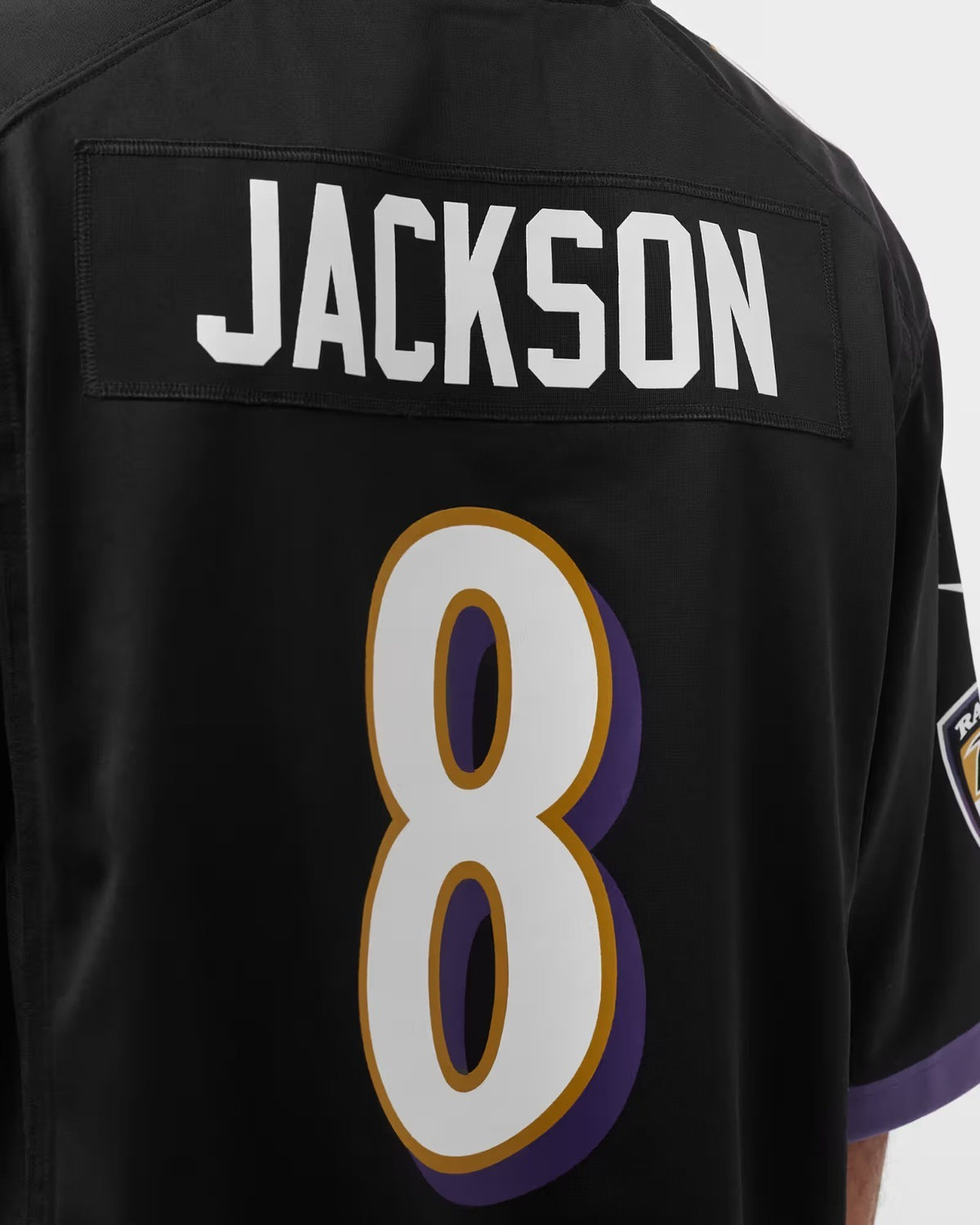 Nike NFL Baltimore Ravens Lamar Jackson Alternate Jersey / Black / RRP £105