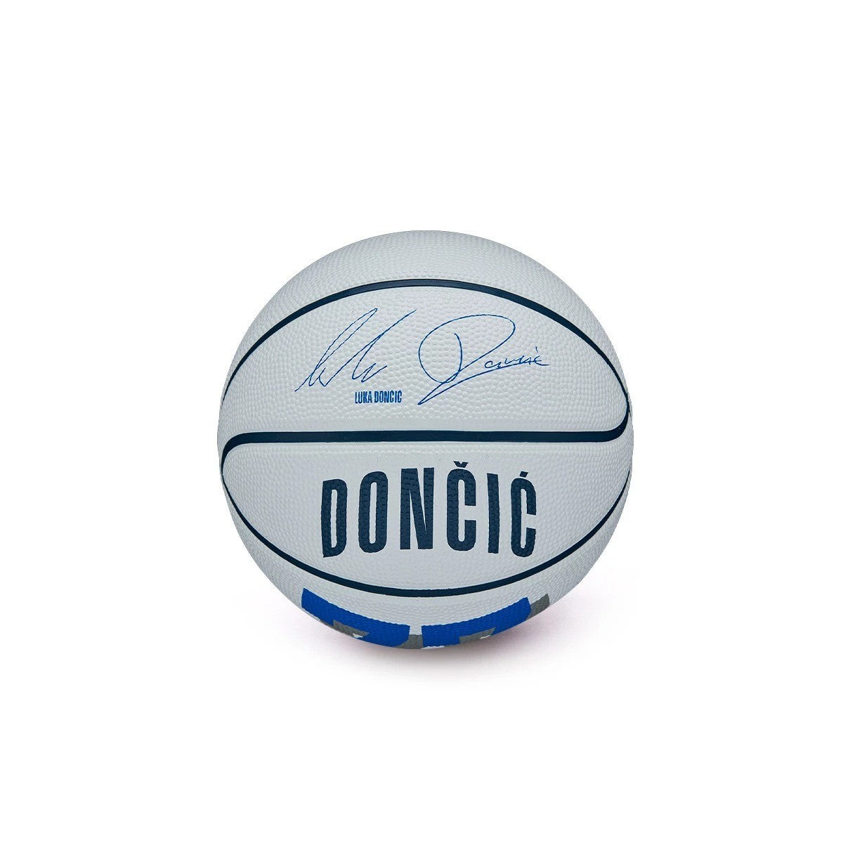 Wilson Dallas Mavericks Luka Doncic Player Icon Mini Basketball /White/ RRP £22