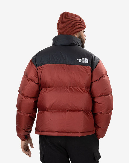 The North Face Mens 1996 Retro Nuptse Puffer Jacket / Brick Red Black /RRP £315