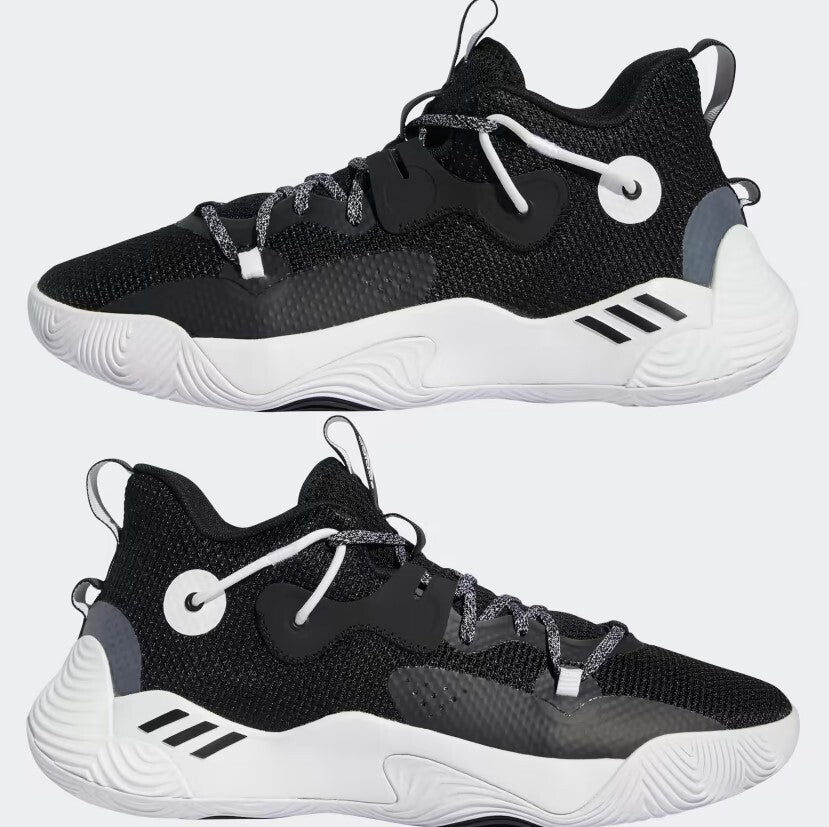 Adidas Mens Harden Stepback 3 Basketball Trainers / Black / RRP £75