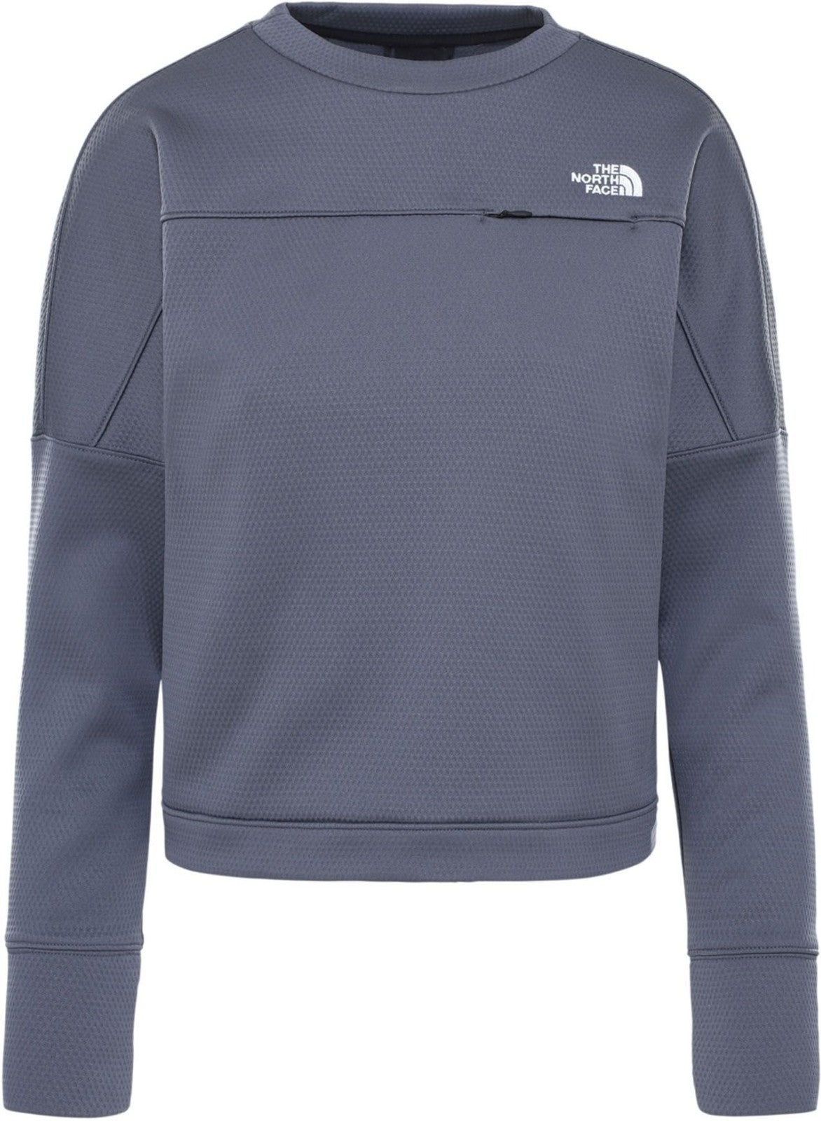 The North Face Womens HS Snap Neck Fleece / Vanadis Grey / RRP £65