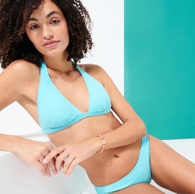 Vilebrequin Bikini Bottom / Women’s / Frise / Light Blue / RRP £95