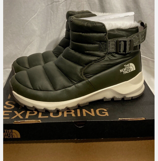 The North Face Womens Thermoball Pull-On Boots / Green / RRP £90