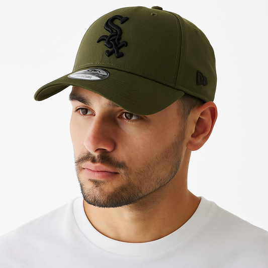 New Era Chicago White Sox 9FORTY A Frame Evergreen Cap / Olive Green / RRP £27