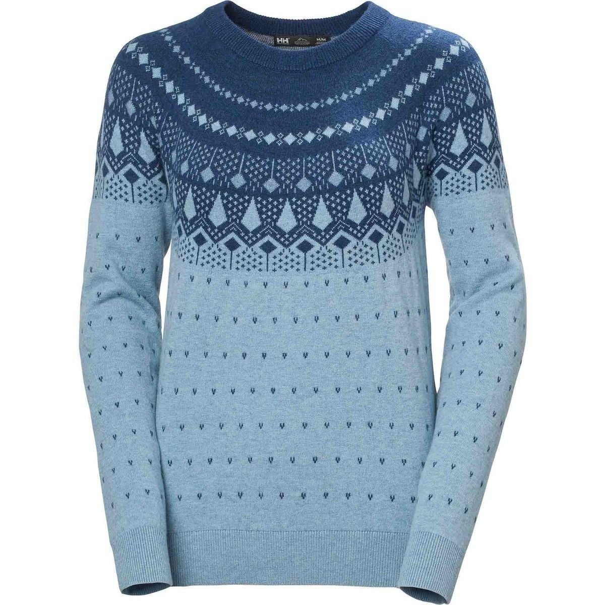 Helly Hansen Women’s Hytte Merino Sweatshirt / Blue / RRP £135