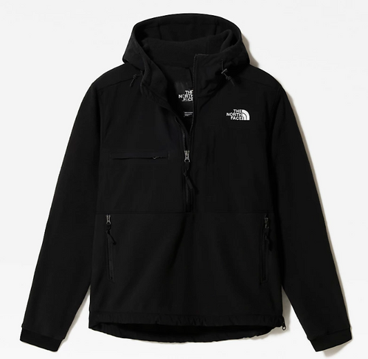 The North Face Mens Denali 2 Anorak Fleece Hoodie / Black / RRP £125