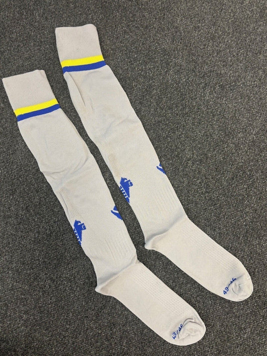 Macron Men's Hellas Verona Third Football Socks / 20-21 / Grey / RRP £15