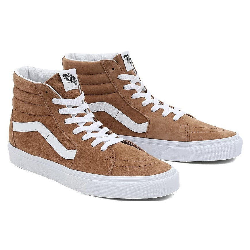 Vans Suede Sk8-Hi Trainers / Brown White / RRP £90